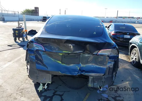 2021 Tesla Model Y Long Range Dual Motor All-Wheel Drive из США, поврежденный, VIN 5YJYGDEE3MF161606